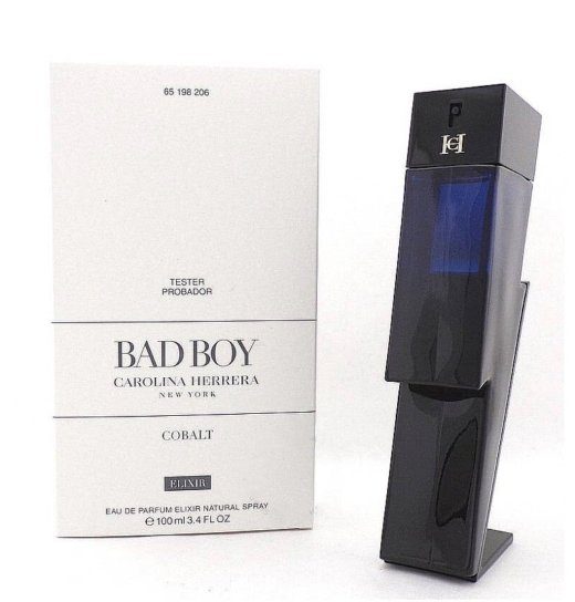 Carolina Herrera Bad Boy Cobalt Elixir Parfüüm Tester EDP 100ml