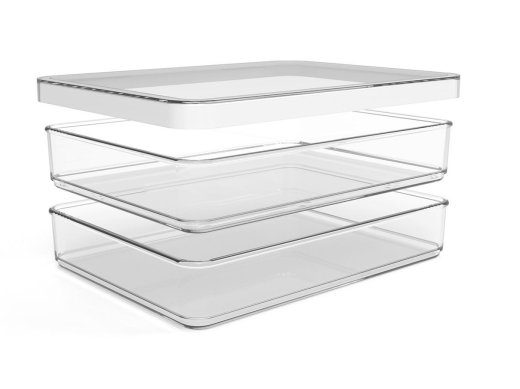 ROTHO Rondo Loft - toidu hoiustamiskonteiner - 2 x 0,85l