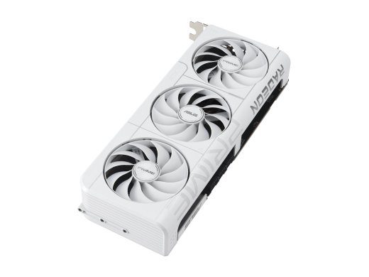 Asus Prime Radeon RX 9070 XT White OC Edition 16GB GDDR6 AMD 16 Radeon RX 9070 XT GDDR6 HDMI ports quantity 1 PCI Express 5.0