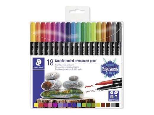 STAEDTLER 3187 Mitutõoline Kaksotsane Helepliiats