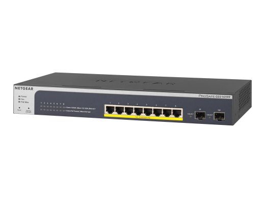 NETGEAR GS510TPP 8-Port Gigabit PoE+ Lüliti