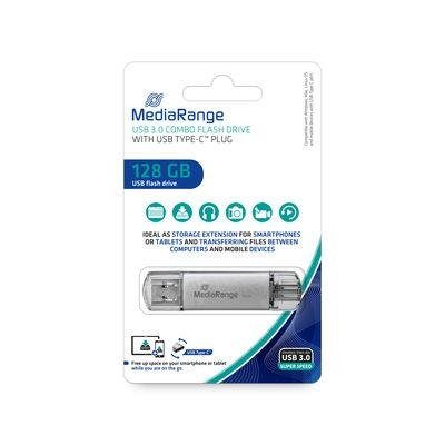 MÄLU DRIVE FLASH USB3.2/128GB MR938 MEDIARANGE