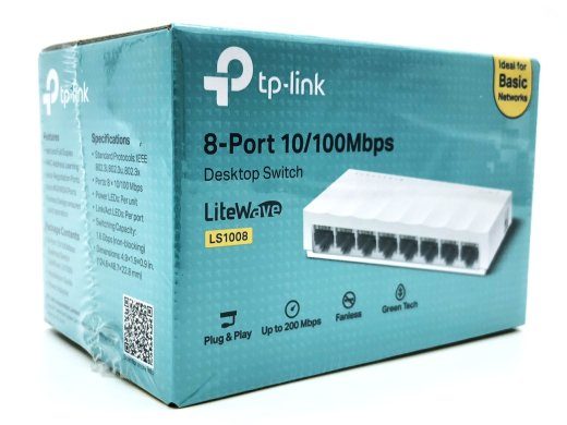 TP-Link LiteWave LS1008 8-portų 10/100 jungiklis