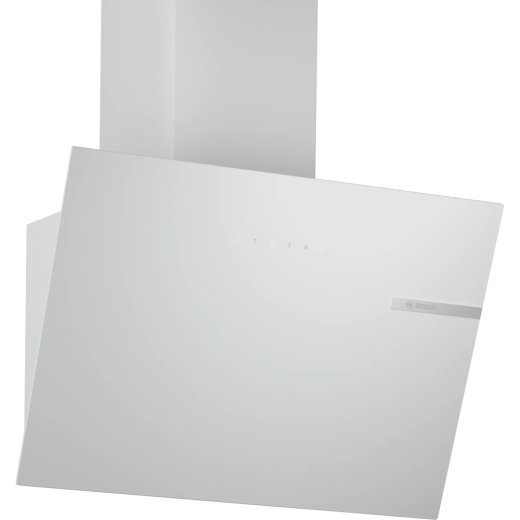 Bosch Serie 6 DWK65DK20 seinale paigaldatav hood, valge, 430 m³/h A