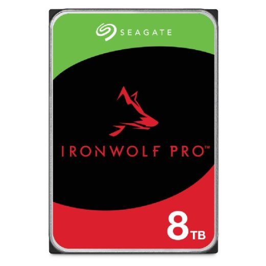 Seagate IronWolf Pro ST8000NT001 sisekõvaketas 3.5" 8 TB Serial ATA III