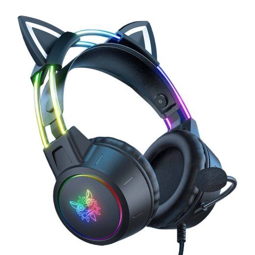ONIKUMA X15 PRO mängukõrvaklapid Cat (must)