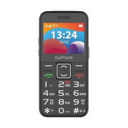 myPhone HALO 3 LTE Black 2.4 " IPS 48 MB 128 MB Nano SIM Bluetooth 2.1 USB version Type-C Built-in camera Main camera resolution 0.3 MP 1400 mAh