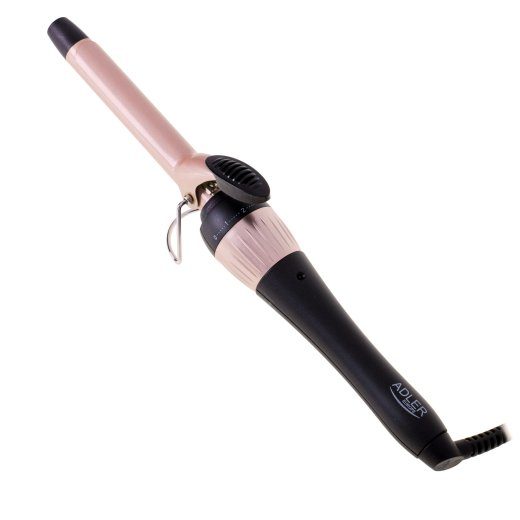 Adler Lokiraud AD 2116 Keraamiline küttesüsteem Silindri läbimõõt 19 mm Temperatuur (max) 200 °C 36 W Must/Roosa