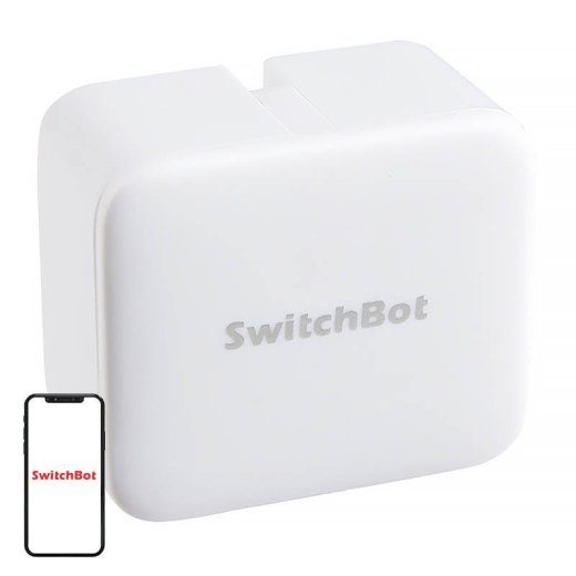 Juhtmeta kauguskujuline lüliti SwitchBot-S1 (valge)