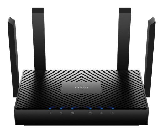 Cudy WR3000 Wireless Router, Gigabit Ethernet Dual-band (2.4 GHz / 5 GHz), Black