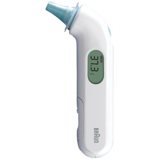 Braun ThermoScan 3 IRT 3030 termomeeter roheline valge