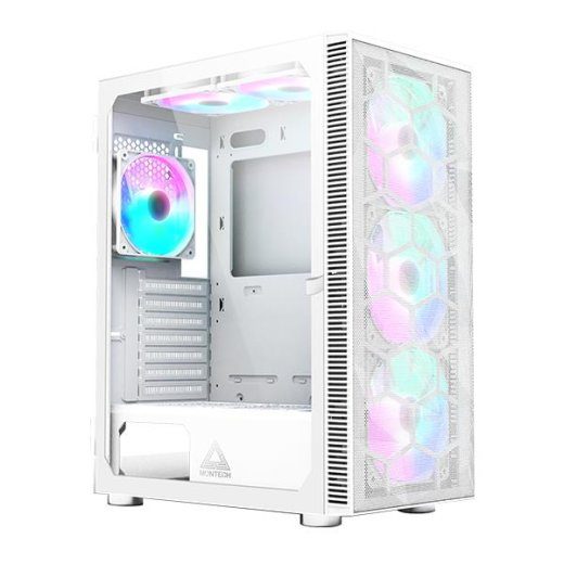 Case MONTECH X3 Mesh MidiTower Not included ATX MiniITX Colour White X3MESH(W)