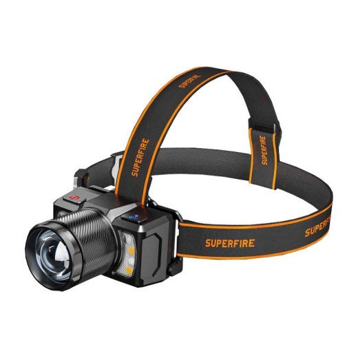Superfire HL25 eesvalgustus, 700lm, USB-C