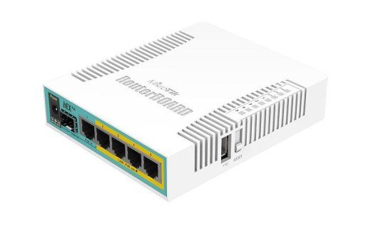 VÕRGU RUUTER 10/100/1000M 5PORT/HEX POE RB960PGS MIKROTIK