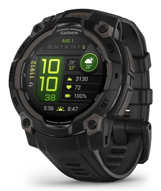 SMARTKÄEKELL INSTINCT 3 AMOLED/MUST/BLK 010-02936-00 GARMIN