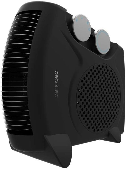 Cecotec ReadyWarm 2000 Max Dual Must Ventilaatorküttekeha 2000 W Võimutastete arv 3 Sobivad ruumidele kuni 20 m² Must