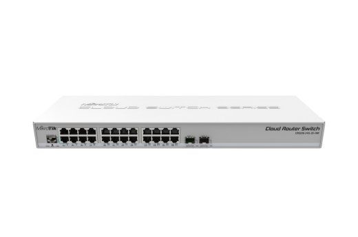 Võrgurouter/lüliti 24PORT 1000M/CRS326-24G-2S+RM MIKROTIK