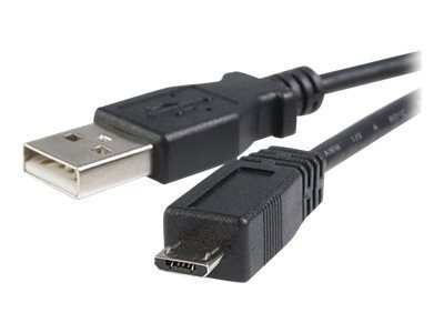 StarTech.com 0.5m Mikro USB Kaabell A to Mikro B - 50cm Must