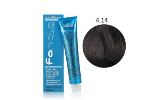 Fanola Colouring Cream Hair Dye 4.14 100 ml