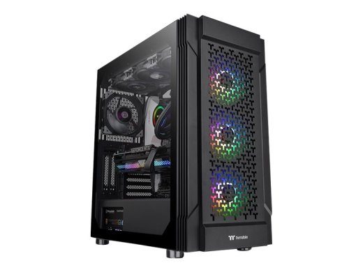Thermaltake Versa T27 TG ARGB tornikast, laiendatud ATX, ilma toiteallikata, must