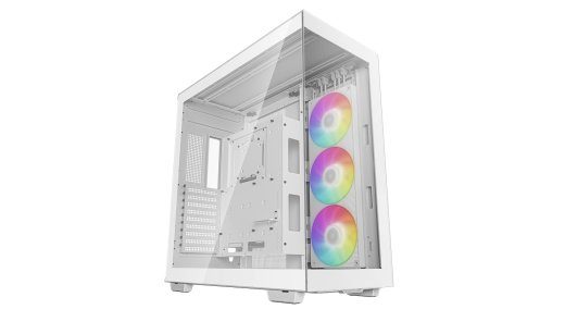 Deepcool Full Tower Mängukaas CH780 WH Külgaken ATX+ ATX PS2 Valge