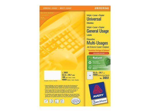Avery ANSI A (Letter) paber (216 x 279 mm) 200 lehte
