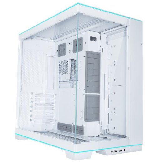 Ümbris LIAN LI O11 DYNAMIC EVO RGB Tower ATX MiniITX Värv Valge G99.O11DERGBW.00