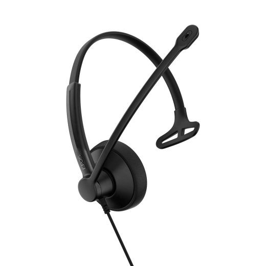 EPOS 1001419 ausinės, laidinės, su galvine juosta, biurui/kontakt centrui, USB Type-C / USB Type-A, juodos