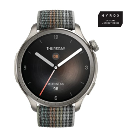 Amazfit Balance viedpulkstenis 1,5 collu AMOLED 46 mm pelēks GPS
