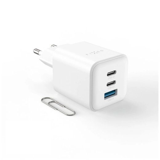 Fixed Mini 2x USB-C ja USB GaN laadija 65W