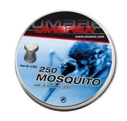 Umarex Mosquito lamedad kuulisüdamikud 5,5 mm 250 tk.