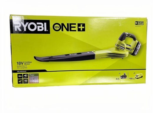 Ryobi RBL1820S40F 18V lapų pūstuvas 1x4Ah