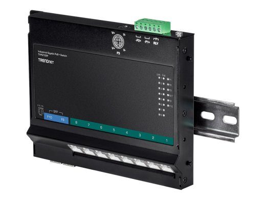 TRENDnet TI-PG102F 10-Portiline Gigabit PoE+ Lüliti