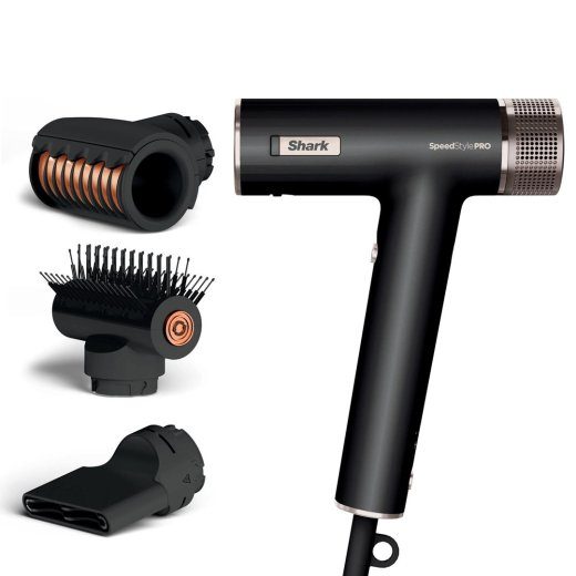 Shark STYLE iQ HD731EU hair styling tool, multistyler, warm, black, 1750 W, 2.4 m