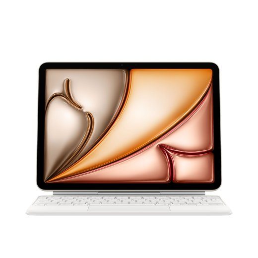 Apple Magic Klaviatuur iPad Air 11-tollisele (M3) Klaviatuur vene keeles Valge