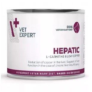 VETEXPERT Hepatiit Kana - Määrdunud koeratoit - 200g