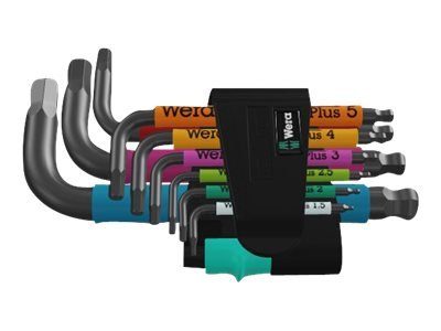 Wera 950/9 Hex-Plus L pihvti komplekt, 9 Tükki