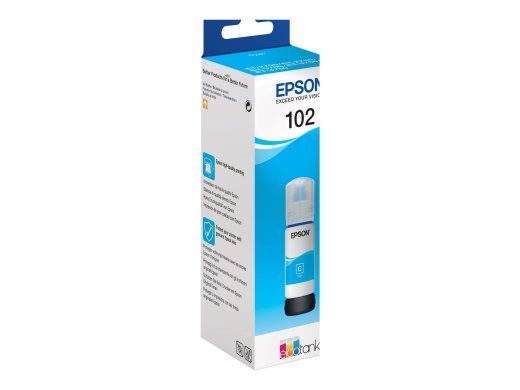 Epson 102 tsüaan 6000 lehekülje tindipudel C13T03R240