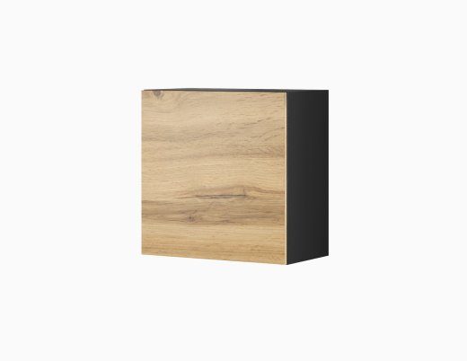 Cama ruut kappi VIGO 50/50/30 must/wotan tamm