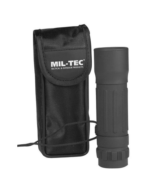 Mil-Tec 10x25 monokulaar must - 15705002