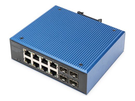DIGITUS DN-651153 8-Port Gigabit Ethernet PoE+ Lüliti
