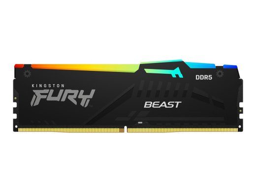 Kingston KF564C32BBEA-16 16GB 6400MT/s DDR5 CL32 DIMM FURY Beast Must RGB EXPO Kingston