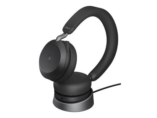 Jabra Evolve2 75 Belaidis Ausinių Komplektas Juodas