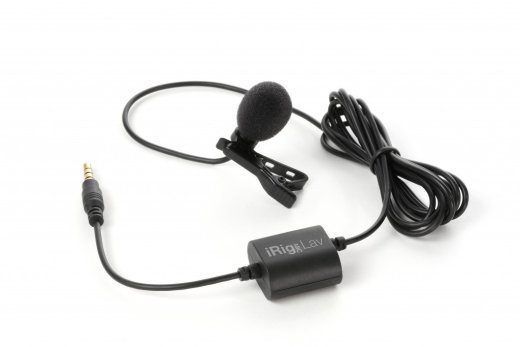 IK Multimedia iRig Mic Lav must klipp-on mikrofon