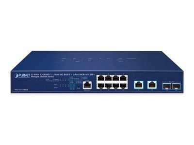 PLANET MGS-6311-10T2X lülitir 12-portiline 10 Gigabit Ethernet