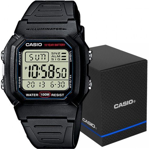 CASIO W-800H-1AVES vyriškas laikrodis