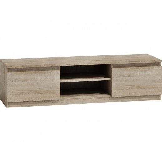 Topeshop RTV140 SONOMA TV-taust/meediakeskus 2 riiuliga