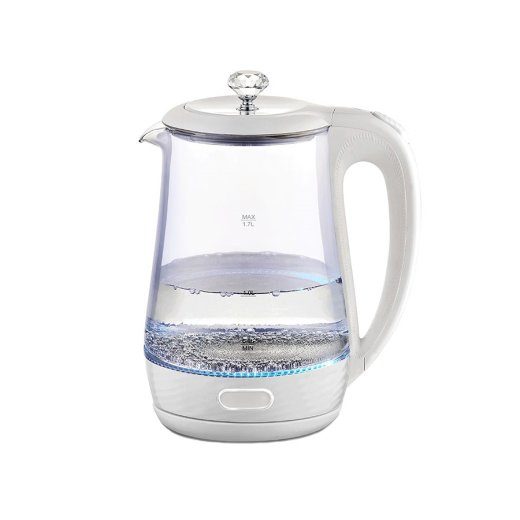 Maestro MR-052 Klaasist elektriline veepott 1,7 L (MR-052-VALGE) Valge