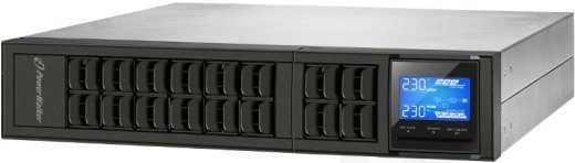 3000VA Online UPS with 4x IEC Outlets, Terminal Out, USB/RS-232, LCD, 19'' Rack/Tower