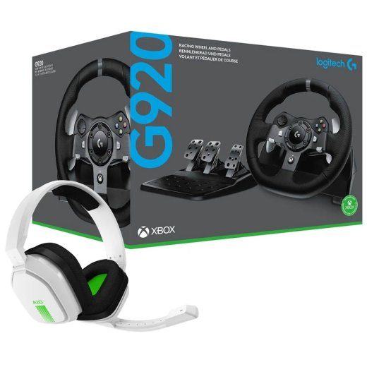 Logitech G920 Driving Force + Astro A10 kõrvaklappide pakett Xbox One/PC jaoks